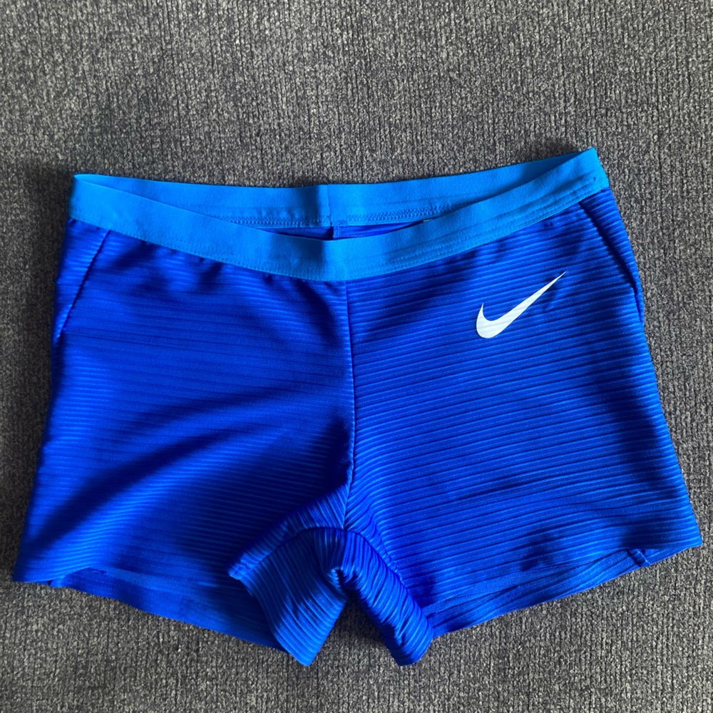 New Nike Pro Elite Track & Field Running Shorts Womens M Made In USA Olympics